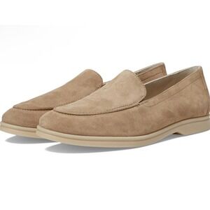 Paul Green Selby Loafers Womens 7.5 Tan Suede Leather Slip On Made In Austria